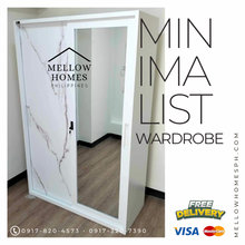 Load image into Gallery viewer, 2-Door Sliding Wardrobe Cabinet