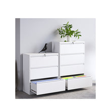 Load image into Gallery viewer, Heavy Metal Lateral Filing Cabinet